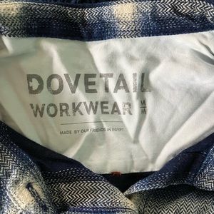 Dovetail work wear flannel blue